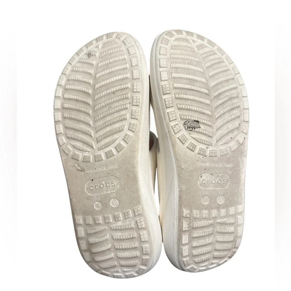 Skechers crush‎ platform sandals in white